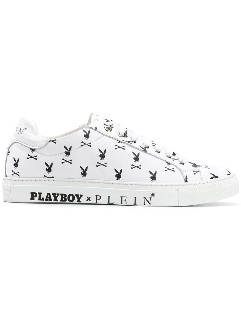 Playboy bunny print sneakers