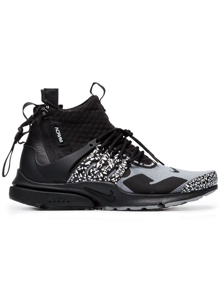 Acronym X Nike Presto leather trim Mid trainers