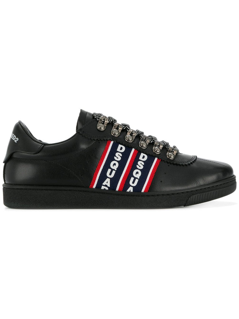 Barney logo stripe sneakers