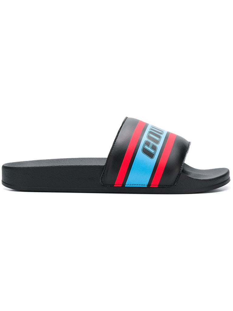 logo colour-block slides