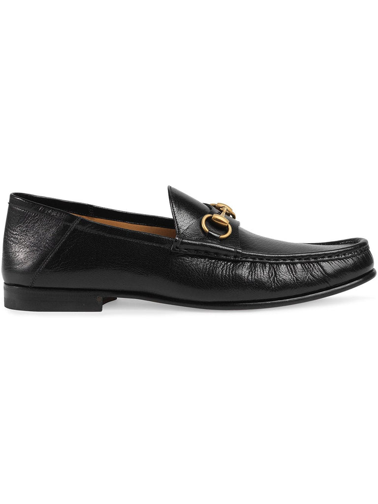 Horsebit leather loafers