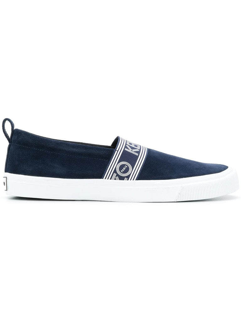 logo slip-on sneakers