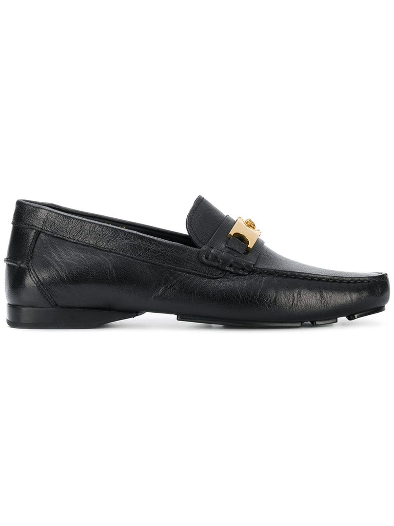 Medusa head loafers