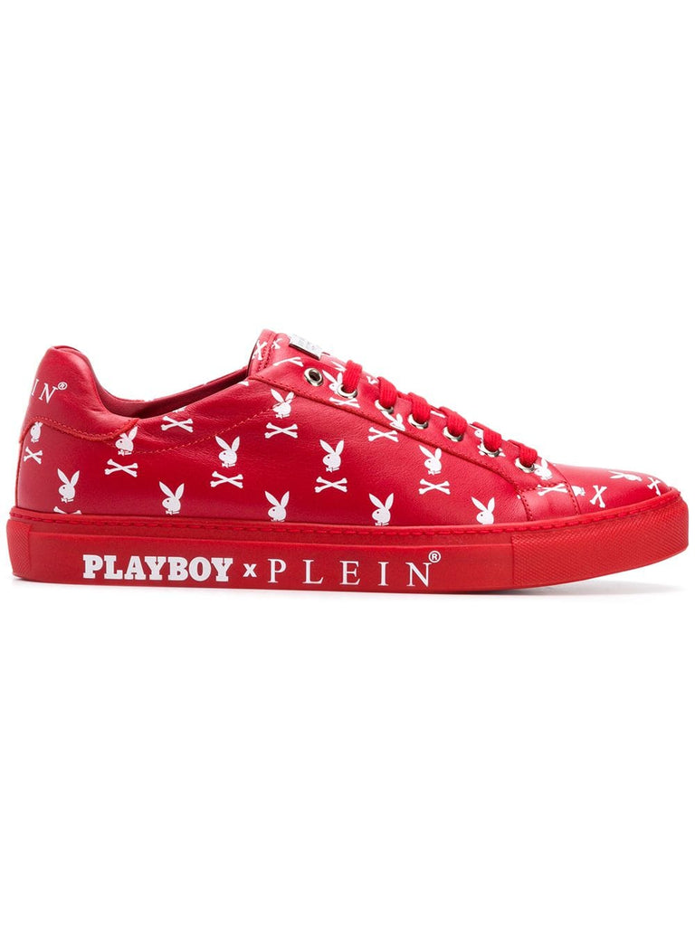 Philipp Plein x Playboy print sneakers