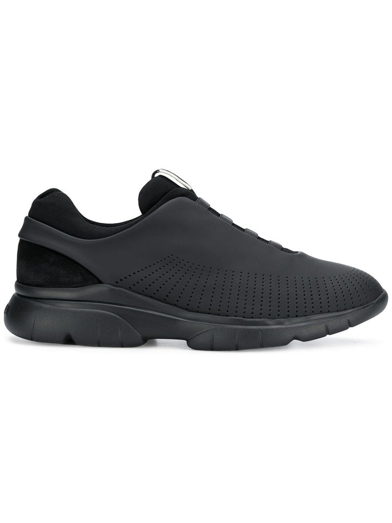 perforated runner sneakers