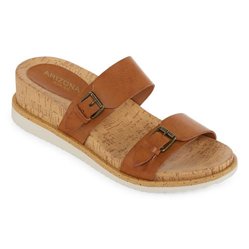 Arizona Maywood Womens Wedge Sandals