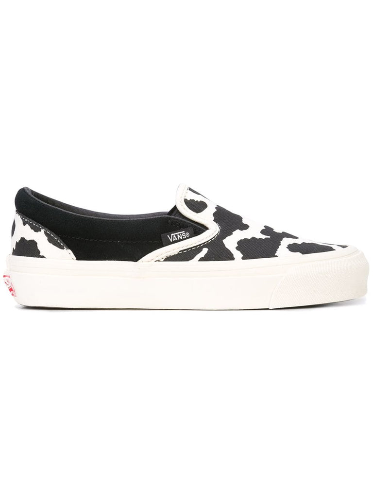 cow print sneakers