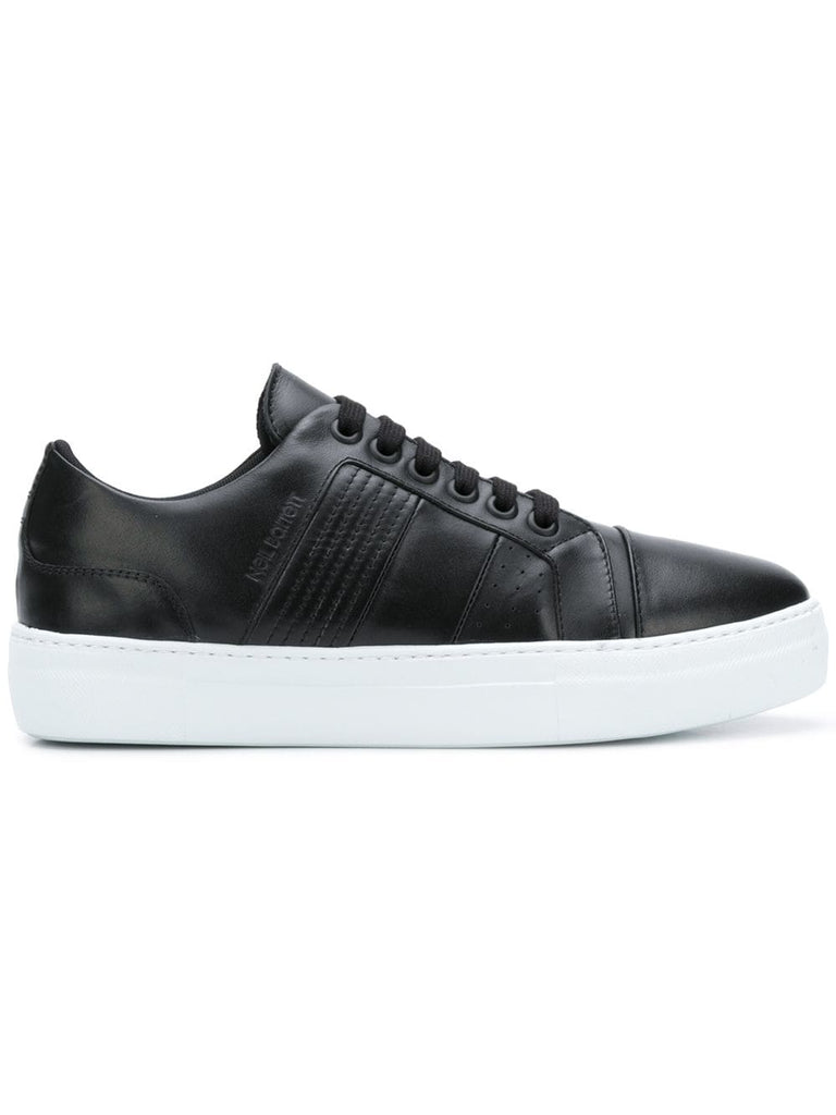 platform low-top sneakers