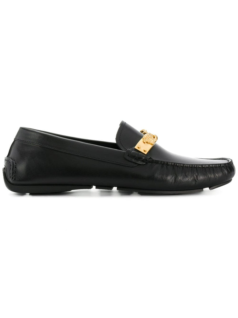 smooth Medusa loafers