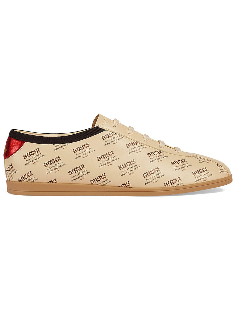 Falacer Gucci invite print sneaker