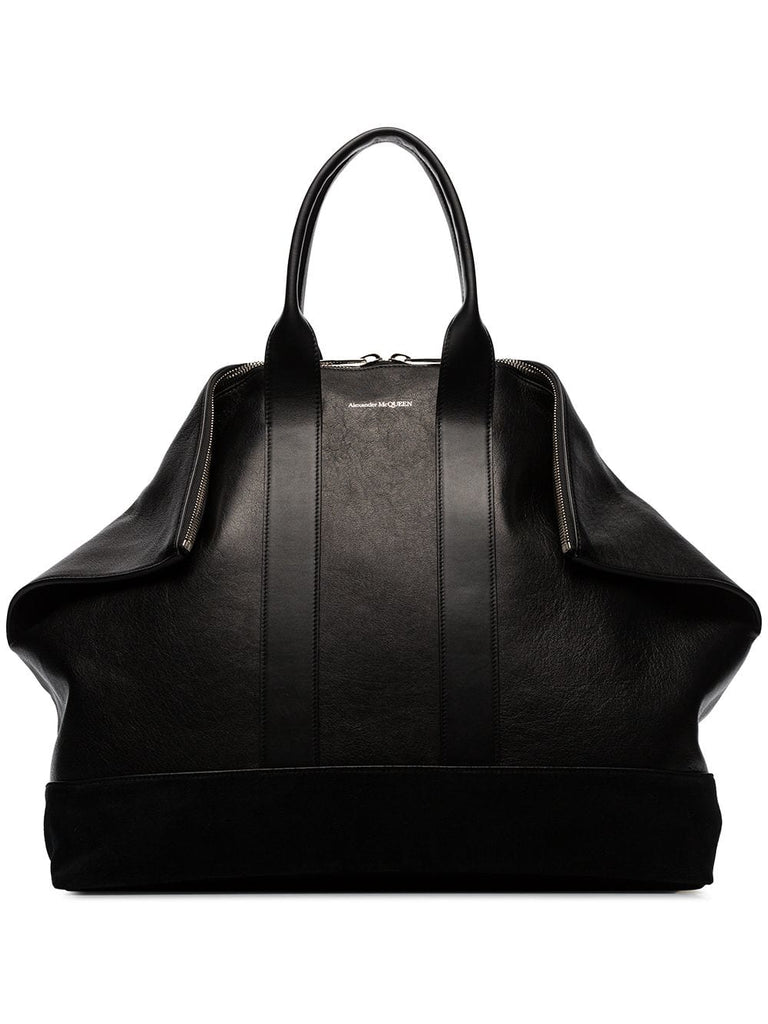 east west de manta leather shopper