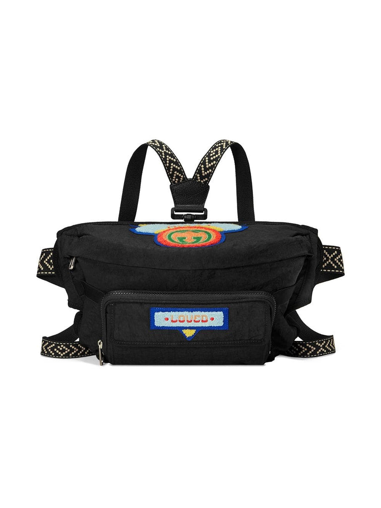 Belt bag with Gucci '80s patch