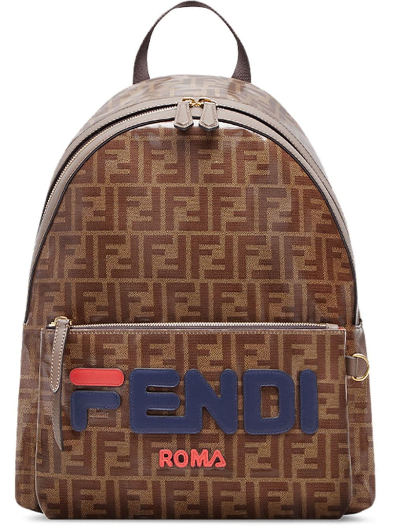 FendiMania double F logo backpack