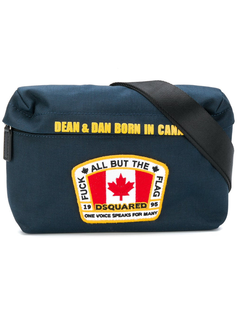 flag patch belt bag