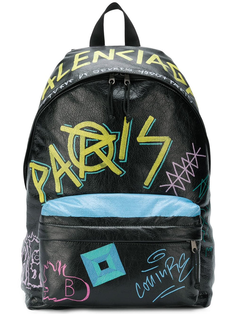 graffiti backpack