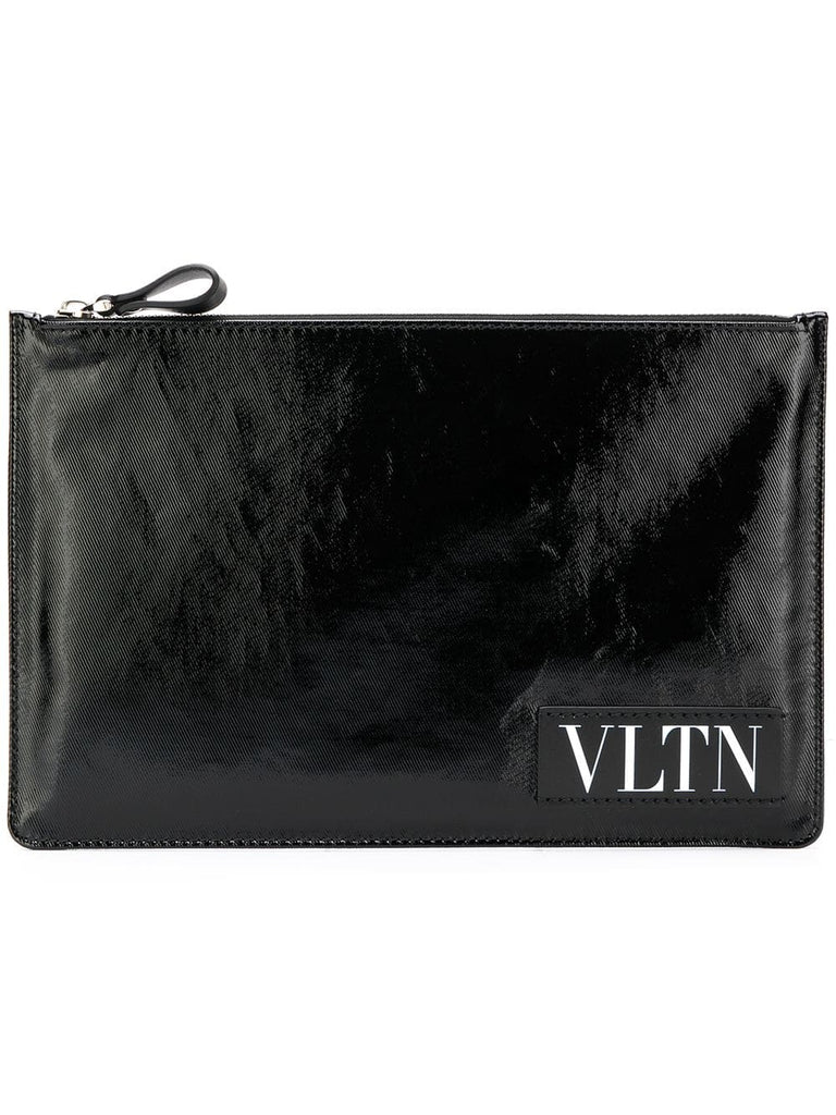 Valentino Garavani VLTN zipped clutch