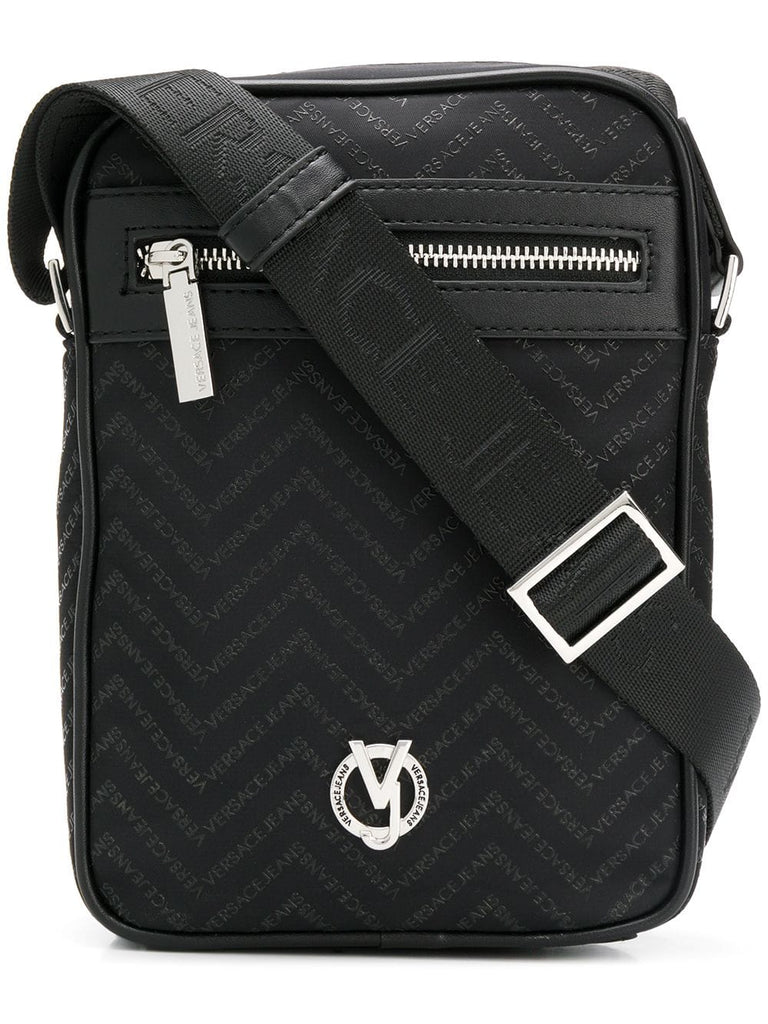 chevron monogram crossbody bag