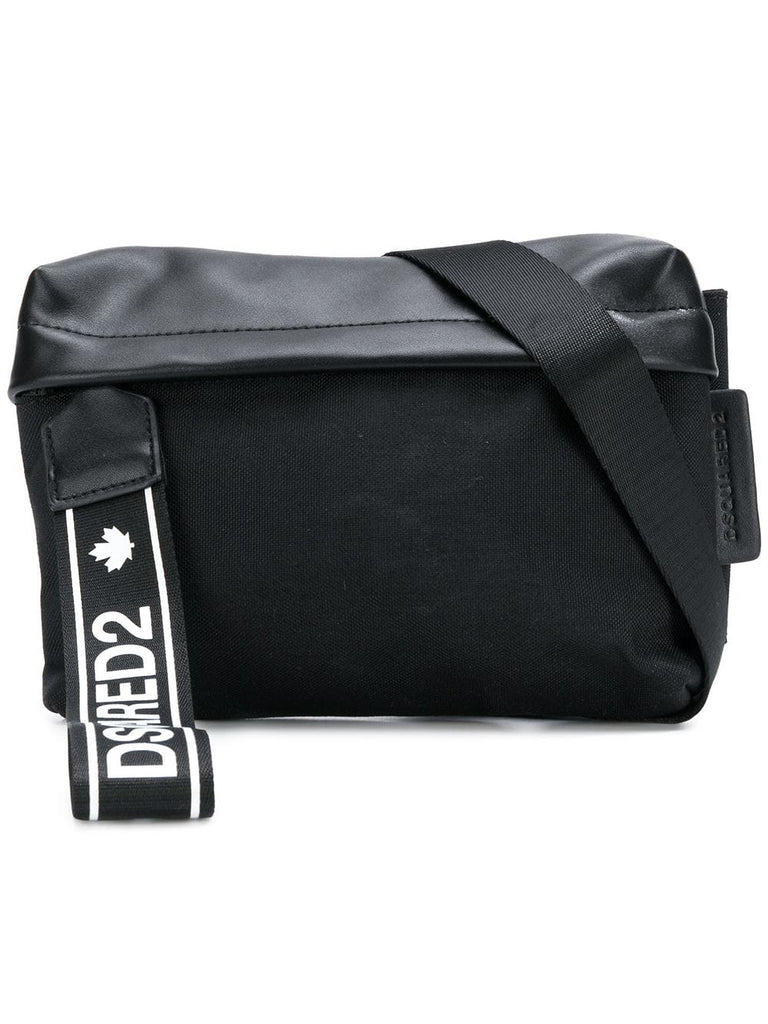 logo detail sling bag