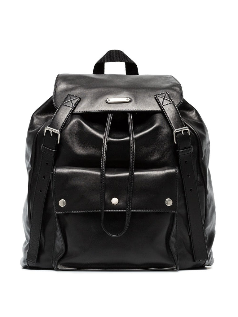 black buckle backpack