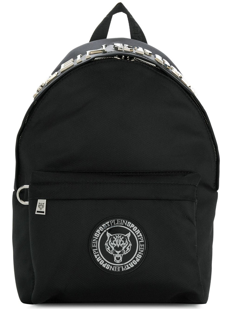 logo plaque backpack