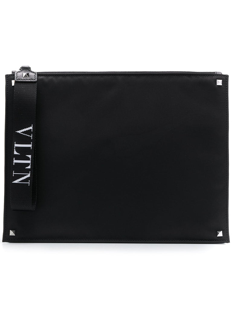 Valentino Garavani VLTN strap clutch