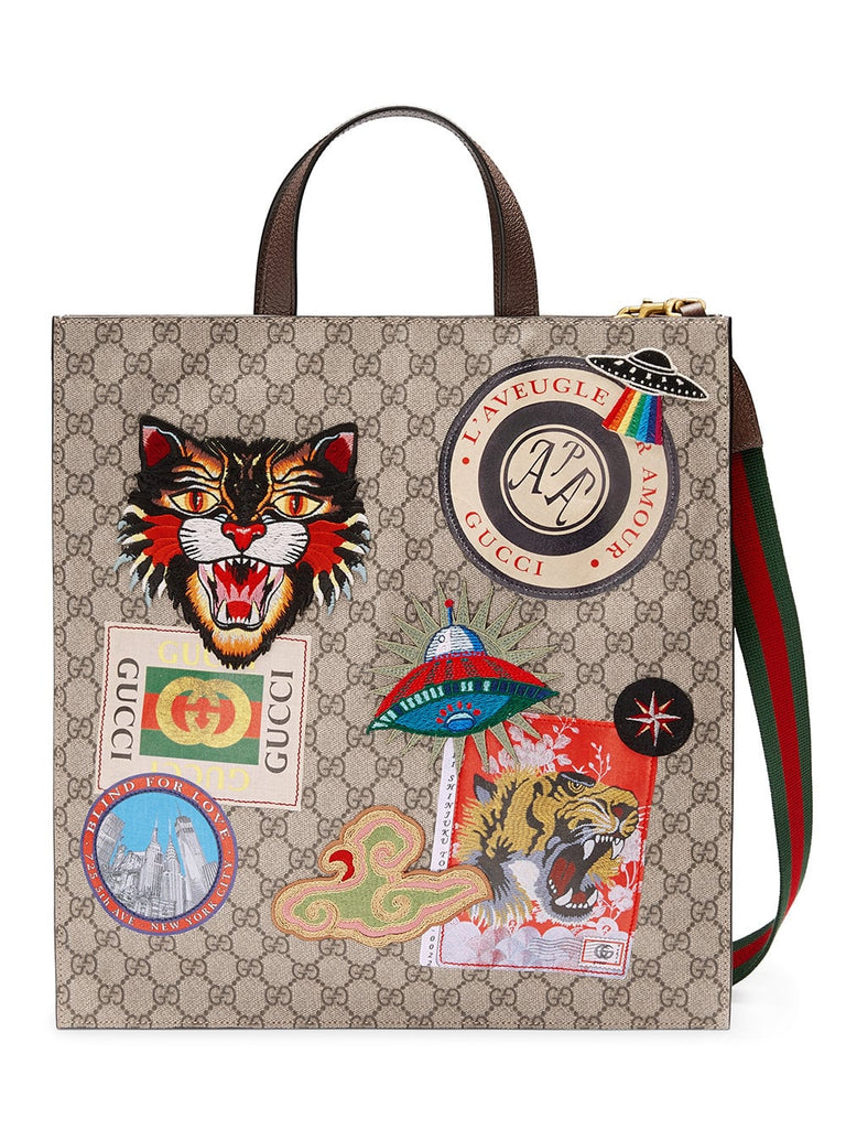 Gucci Courrier soft GG Supreme tote