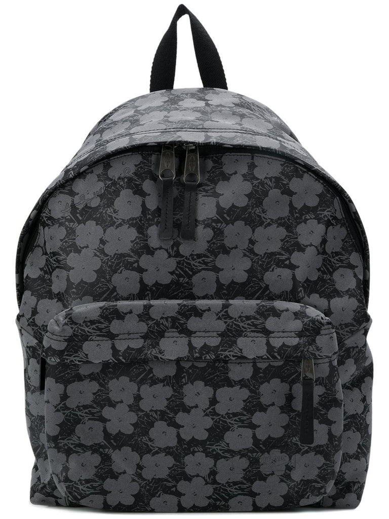 floral-print backpack