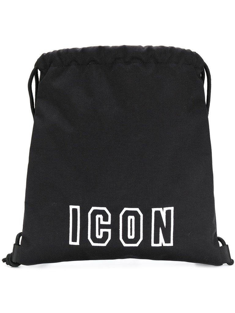 Icon drawstring backpack