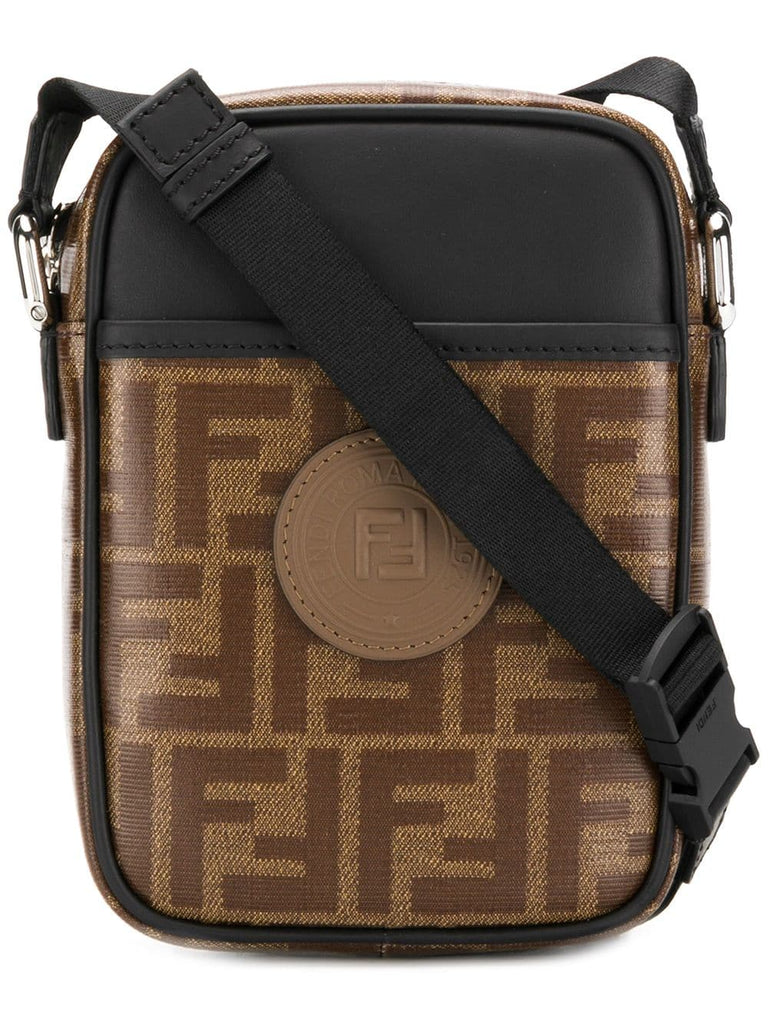 FF print crossbody bag