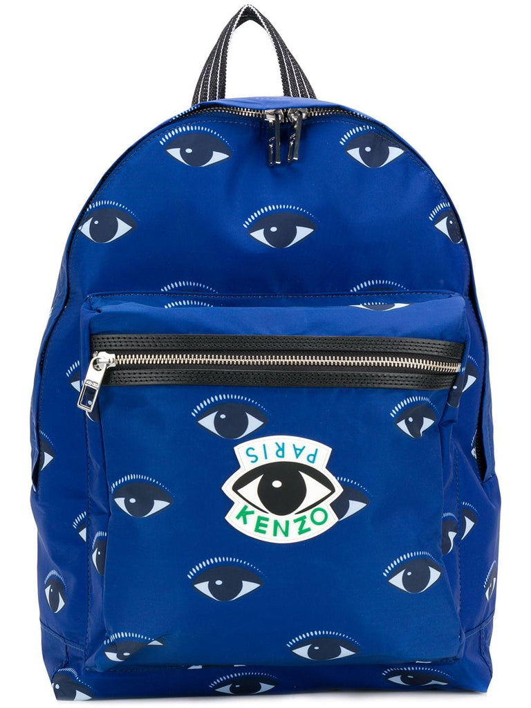 eye print backpack