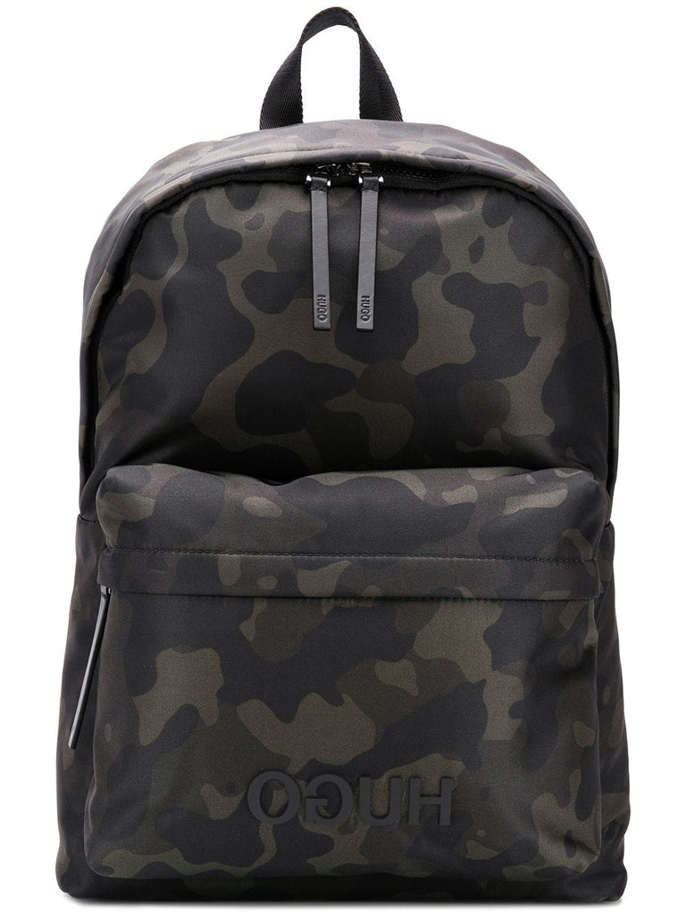 camouflage backpack