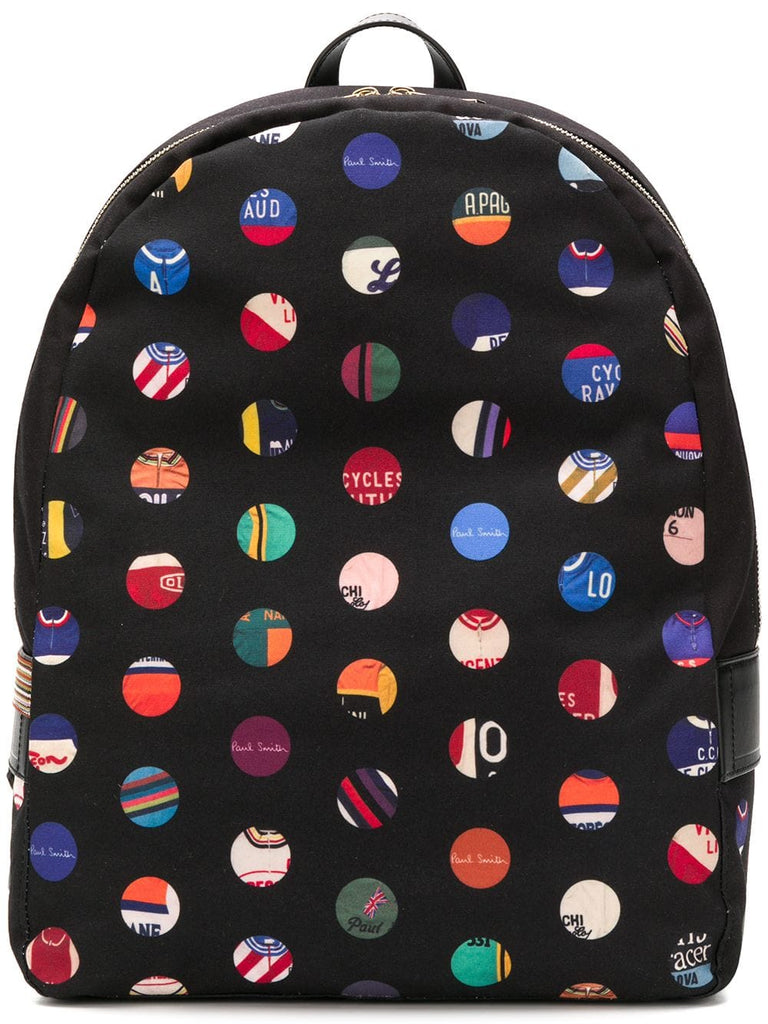 dot print backpack