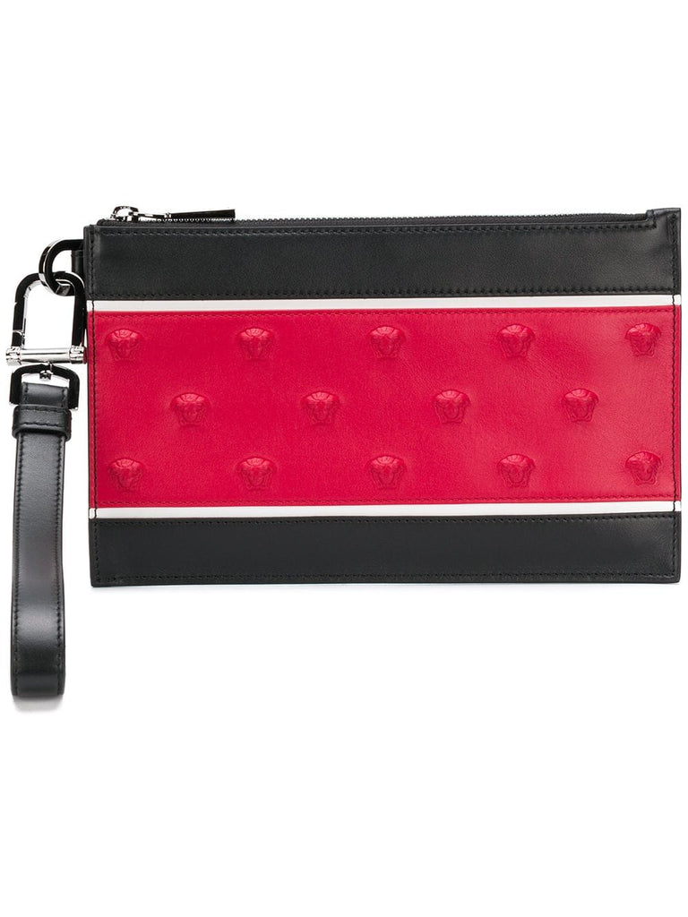 Medusa textured clutch