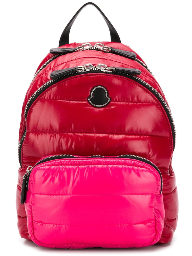 logo quilted backpack