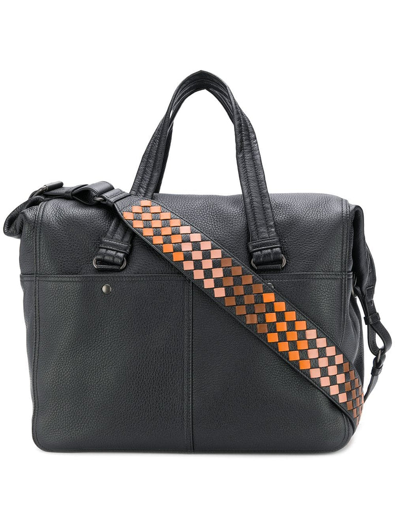 leather holdall