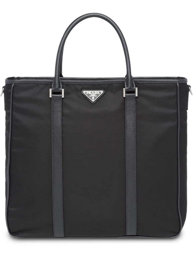 saffiano trim tote