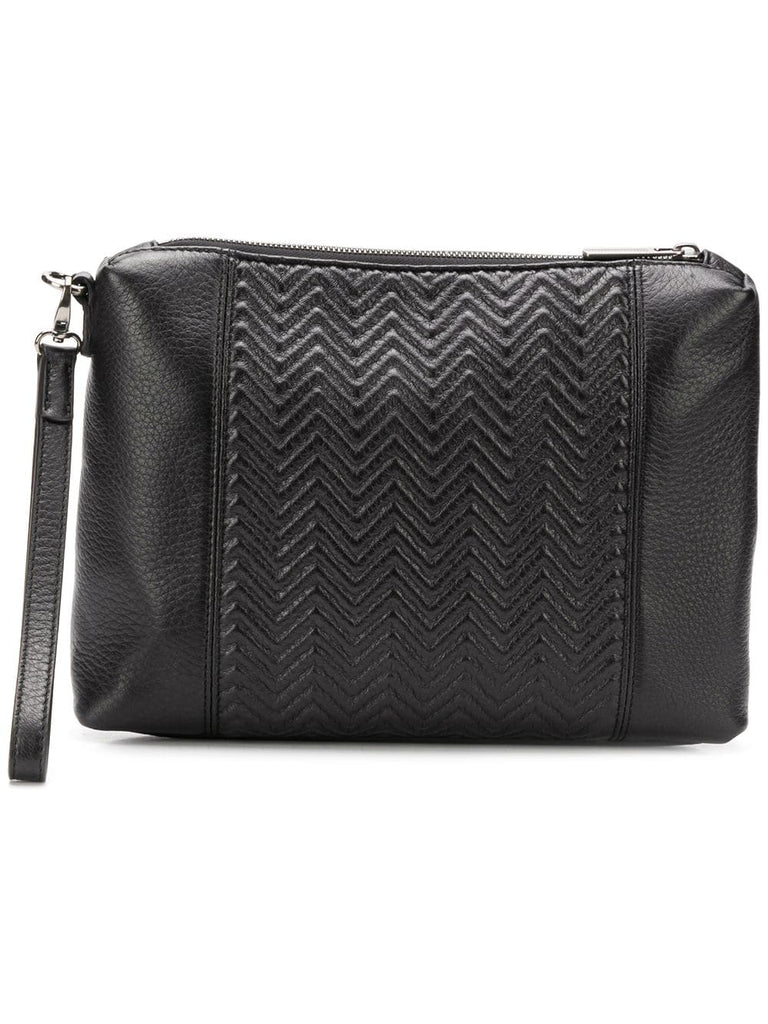 embossed clutch