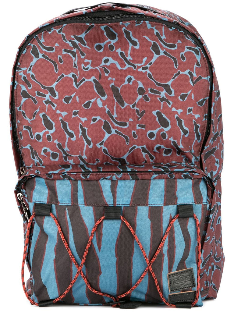 animal print backpack