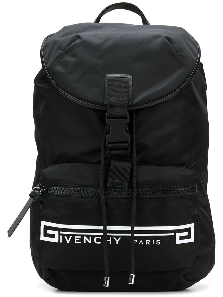 Retro Logo Flames backpack