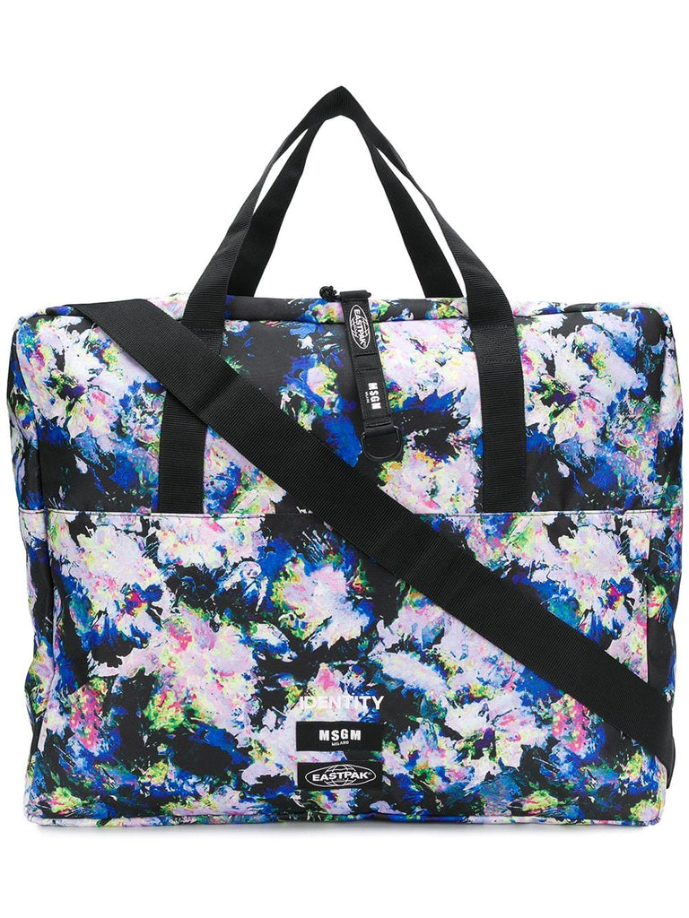 floral big tote bag