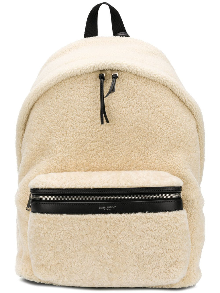 fleece backpack