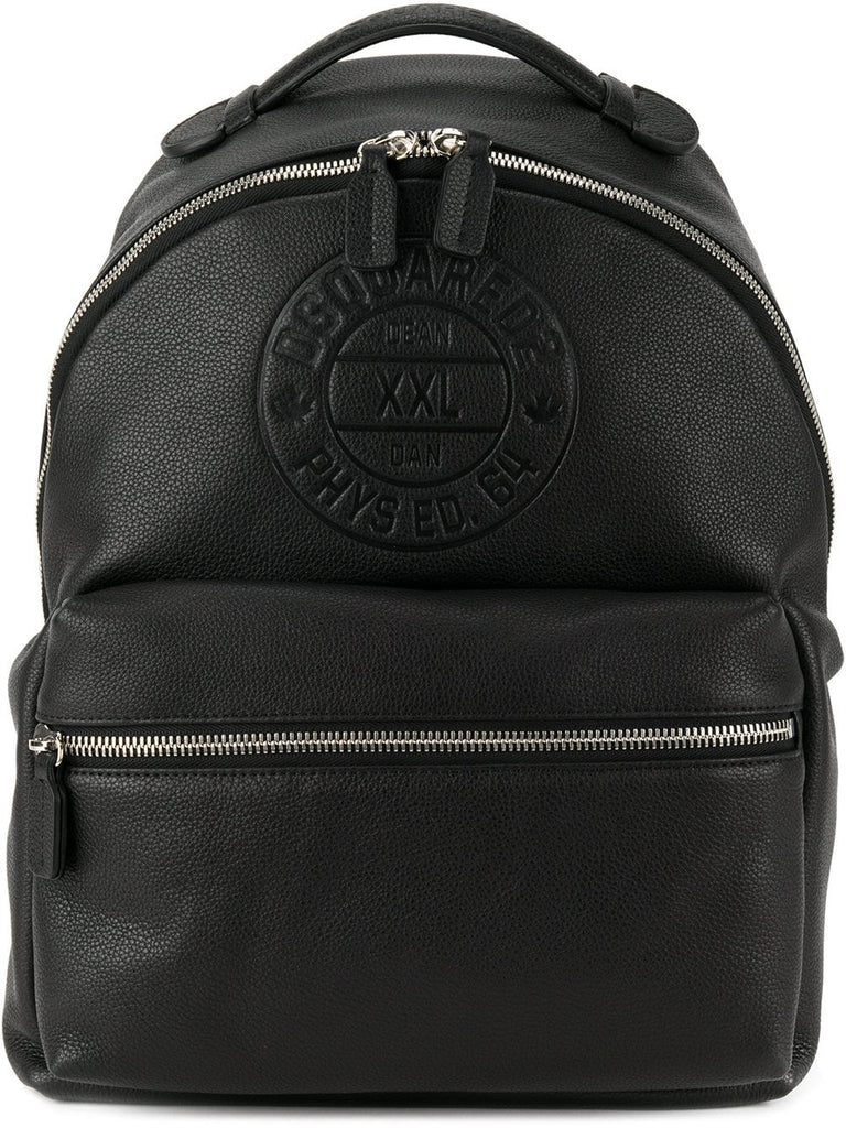 zipped backpack