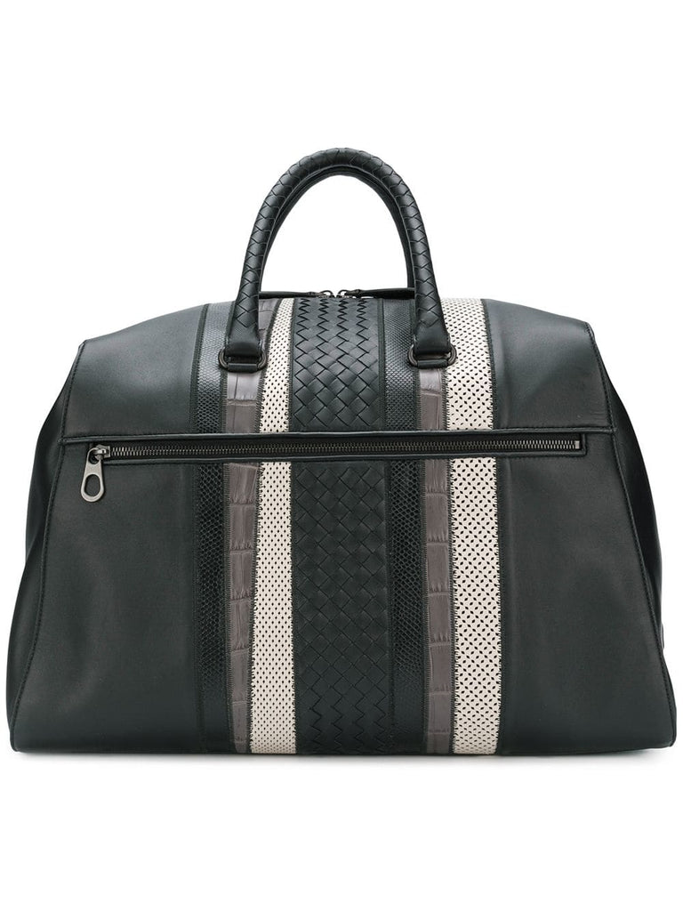 mixed textile holdall