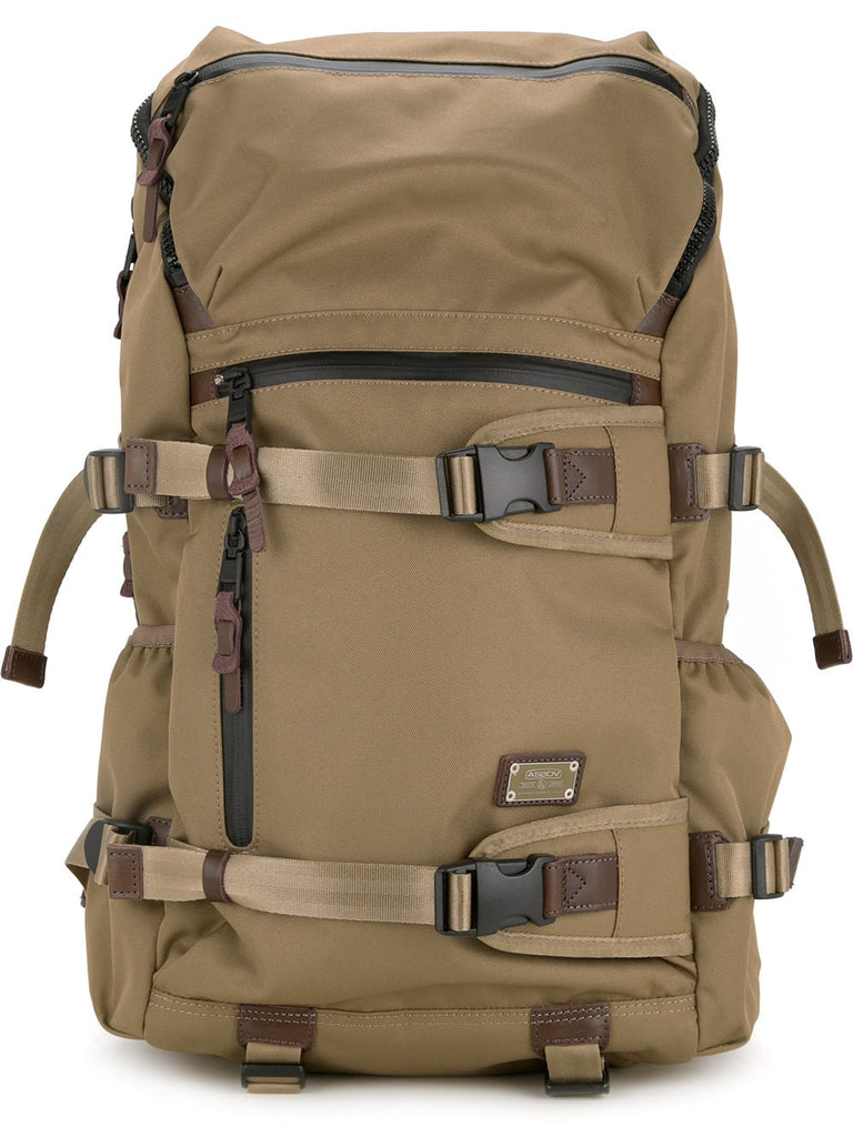 Cordura Dobby 305D round zip backpack