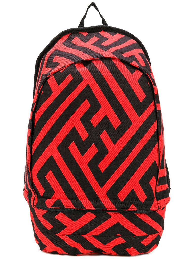 maze print backpack