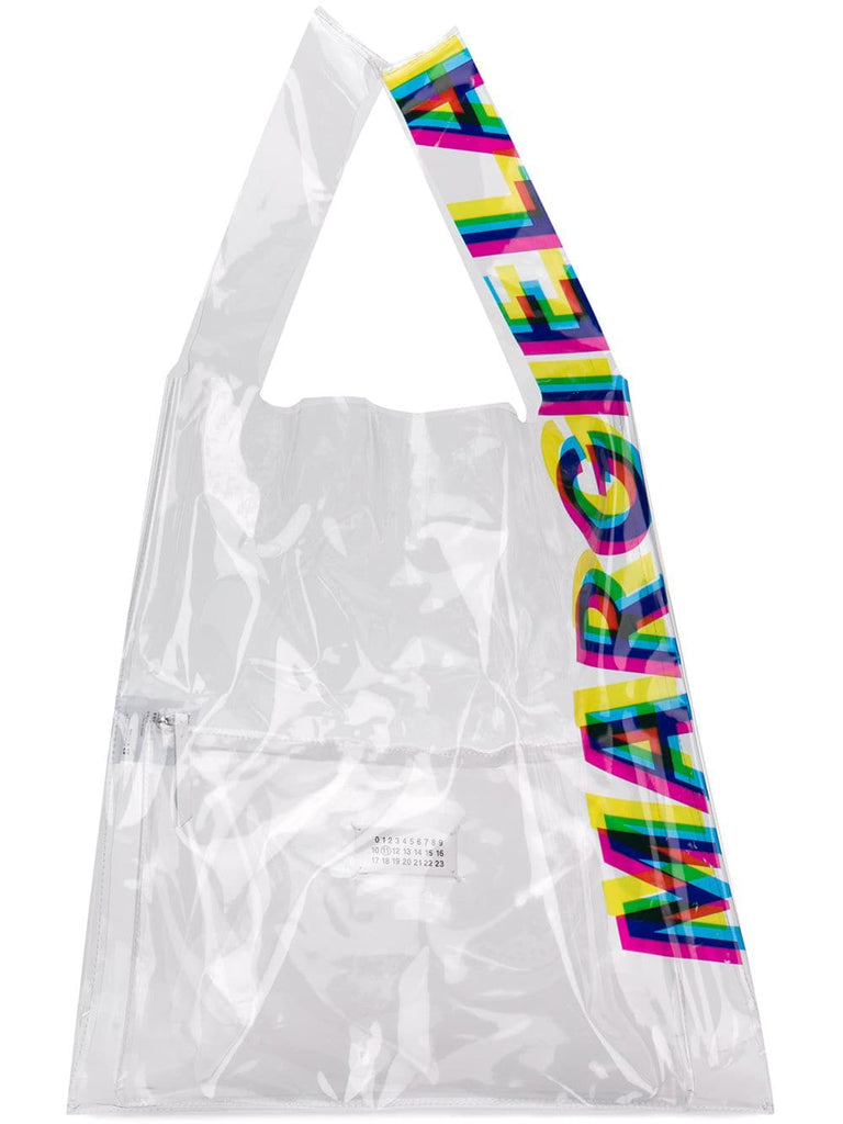 PVC shopper tote