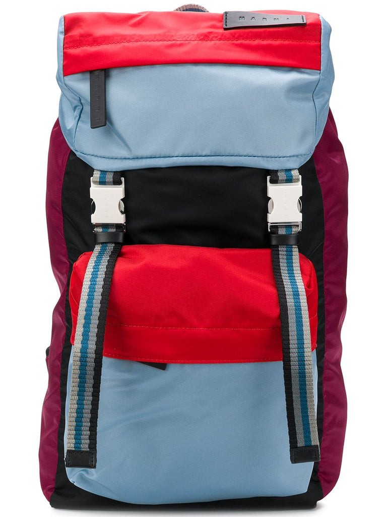 colour-blocked backpack