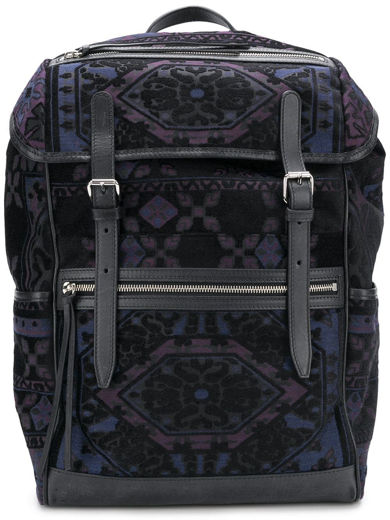 Carpet Jacquard backpack