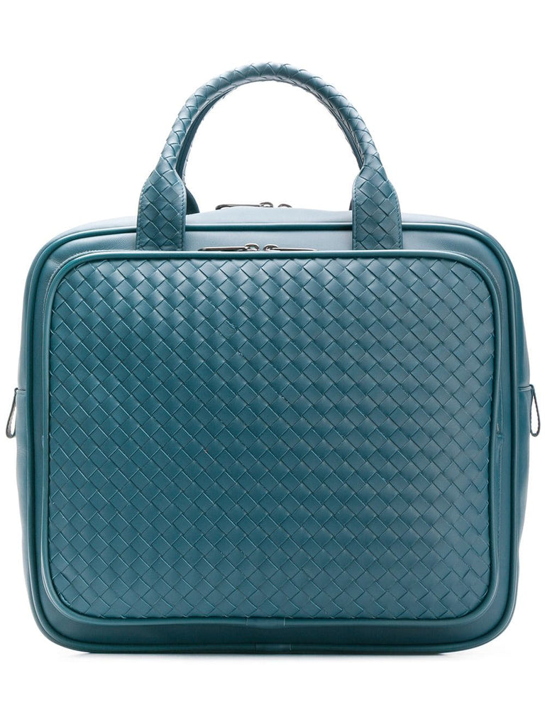 intrecciato travel bag