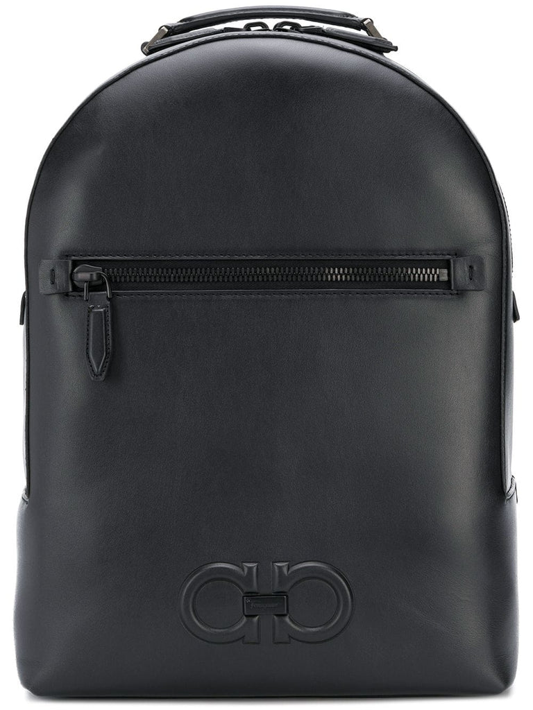 double Gancio leather backpack